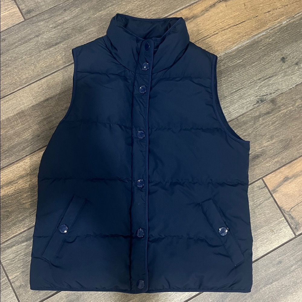 J. Crew Midnight Blue Quilted puffer Vest!!!!